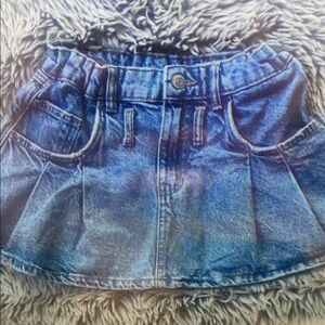 Stylish Blue Denim Skirt for Kids
